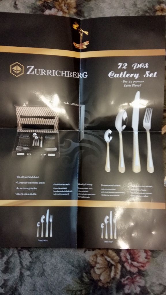 Столовый  Zurrichberg 72 предмета