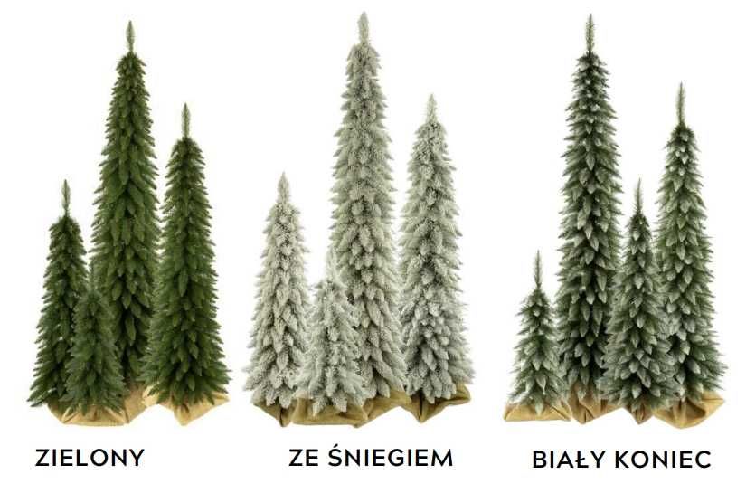 choinka sztuczna SLIM polski producent stoisko firmowe OKAZJA