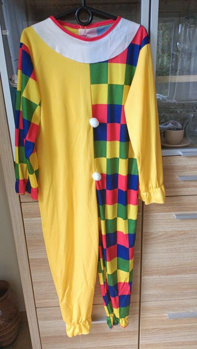 Strój kostium przebranie klaun clown