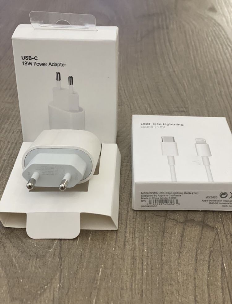 Быстрая зарядка iPhone, Айфон,12 кабель, 20W Type C шнур USB Lightning