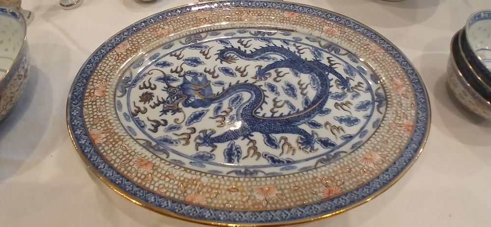 Porcelana chinesa vintage - Bago de arroz