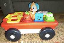 Edukacyjny wózek Fisher Price