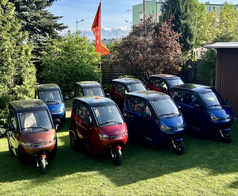 Skuter elektryczny zabudowany bez prawka micro BILIBIKE 3000w 120km