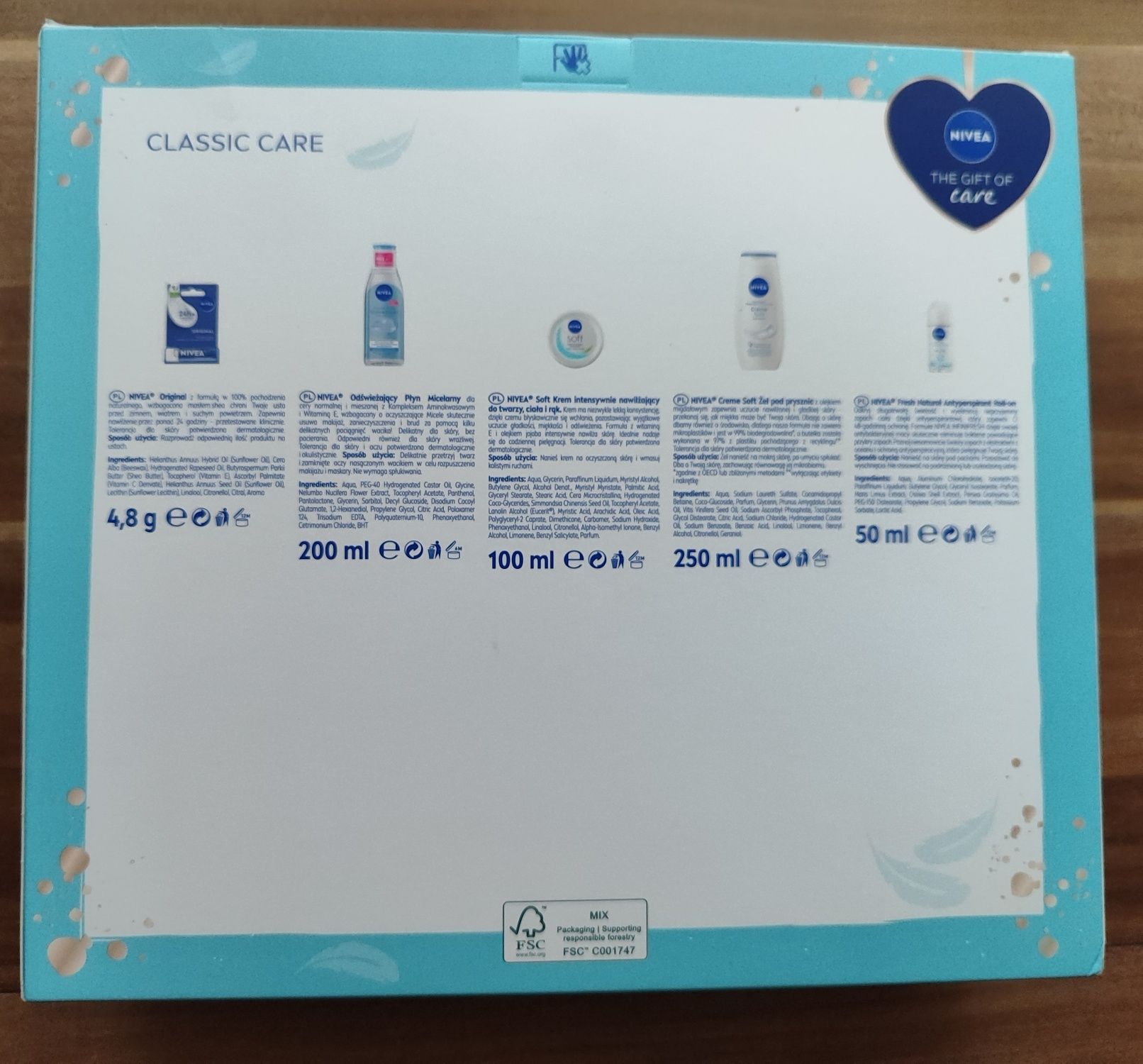 Zestaw kosmetyków Nivea