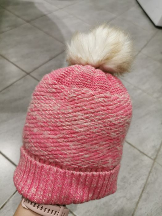 Czapka dziewczęca na 2 latka