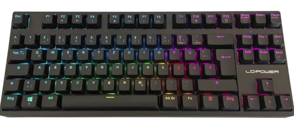 LC-Power Klawiatura RGB bezprzewodowa