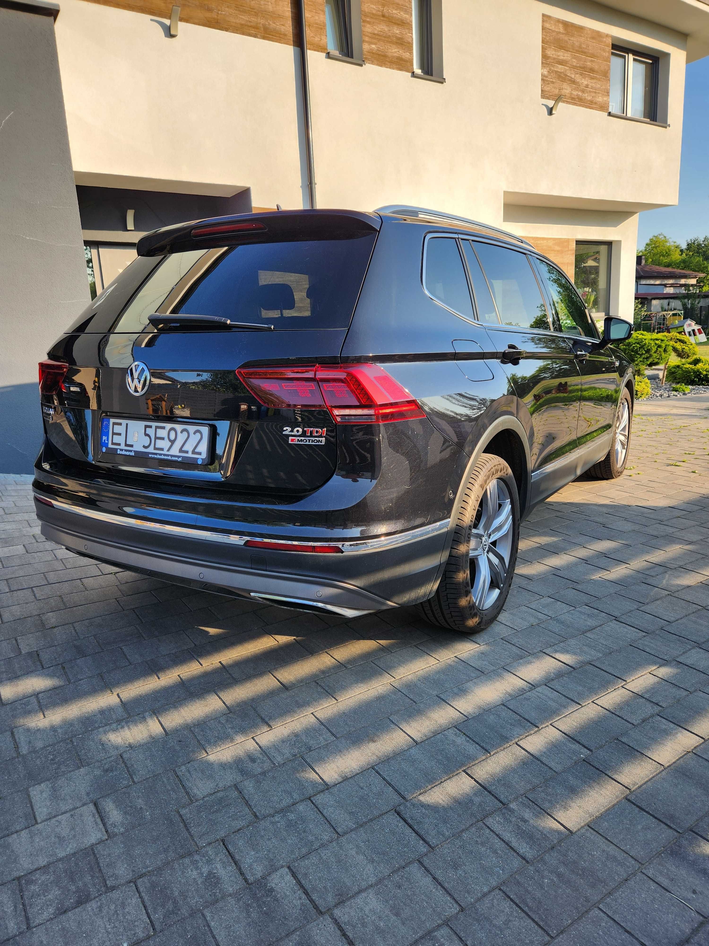 Volkswagen Tiguan ALLSPACE 2.0 TDI 7 os 4x4MOT SCR HIGHLINE DSG HAK