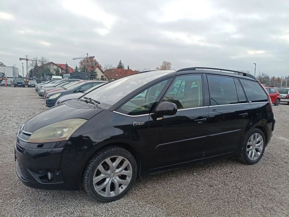 Citroën C4 Grand Picasso 2.0 Diesel,136KM,Zamiana,7osoboty,Uszkodzony,Wwa,KOMIS GREEN LIGHT