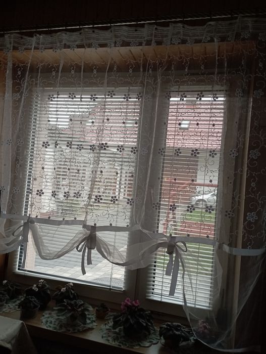 Firanka z taśmą 2,20m x 1,0m -1,25m