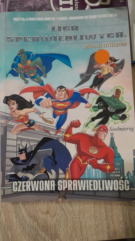 Książka Liga Sprawiedliwych Czerwona Sprawiedliwość