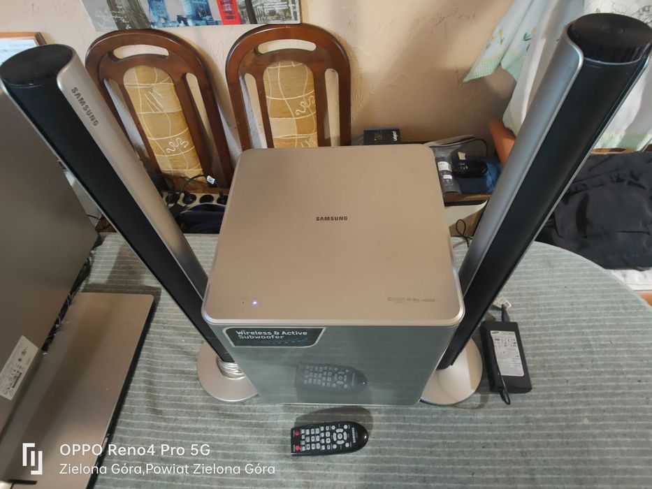 SAMSUNG 100% Sprawny System Soundbar 2.1 HW-E551 HDMI Bluetooth Pilot