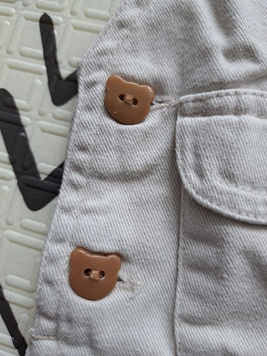 Ogrodniczki niemowlęce 56