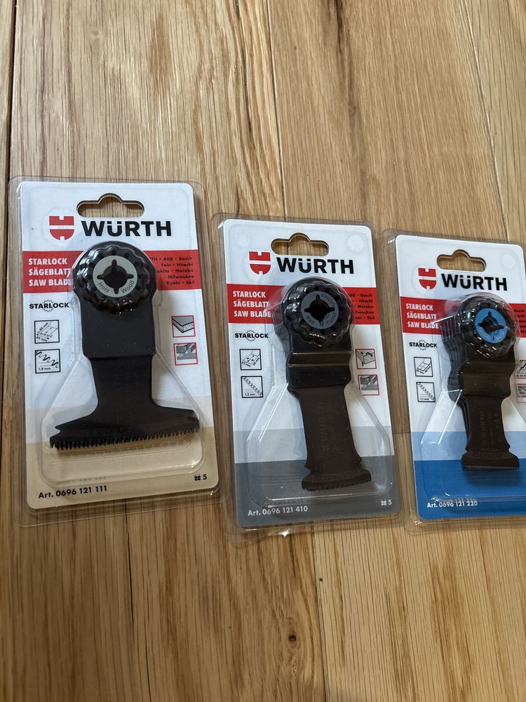 5 szt Brzeszczot starlock do wyrzynarek Wurth