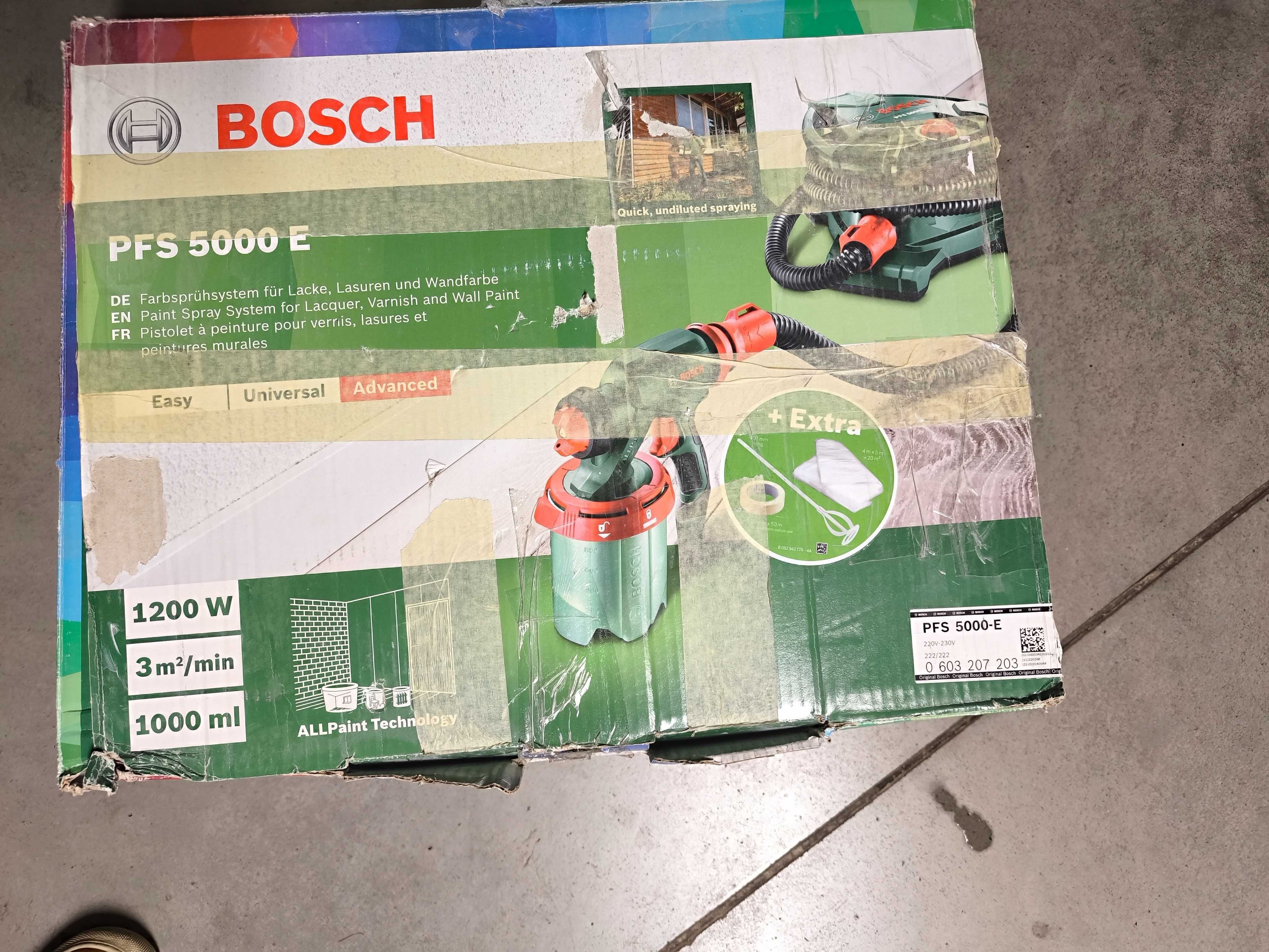 Pistolet malarski natryskowy Bosch PFS 5000 E