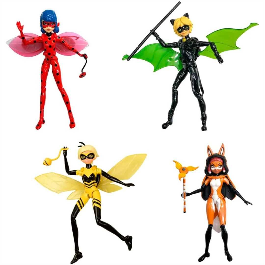 Miraculous Mini 12 см Queen Bee ladybug marinette Rena Rouge Cat Noir