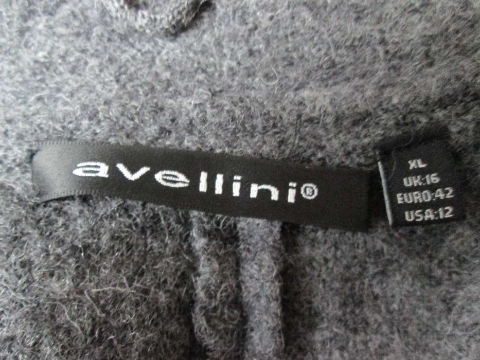 Avellini wełniany płaszcz płaszczyk vintage kurtka 100% wool M L 38 40