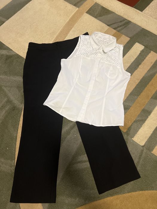 Блуза Next та брюки класичні M&S