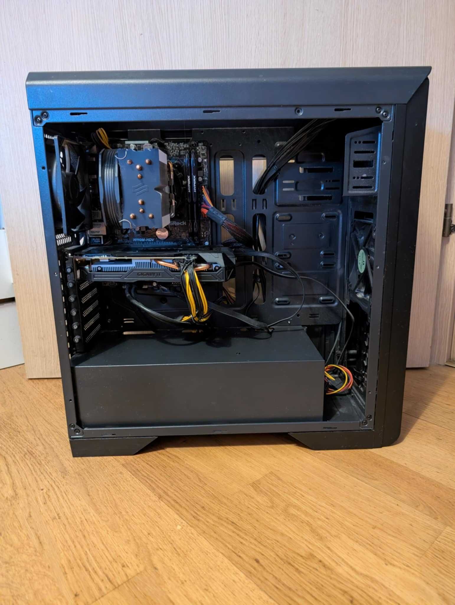 Komputer PC - GeForce GTX 1060 i5-7400 8GB (2x4GB) DDR4 SSD512
