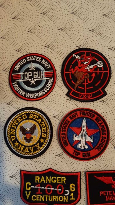 TOP GUN naszywka - 12 szt.