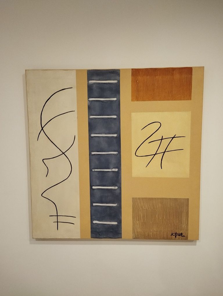Quadro em tela pintura a óleo