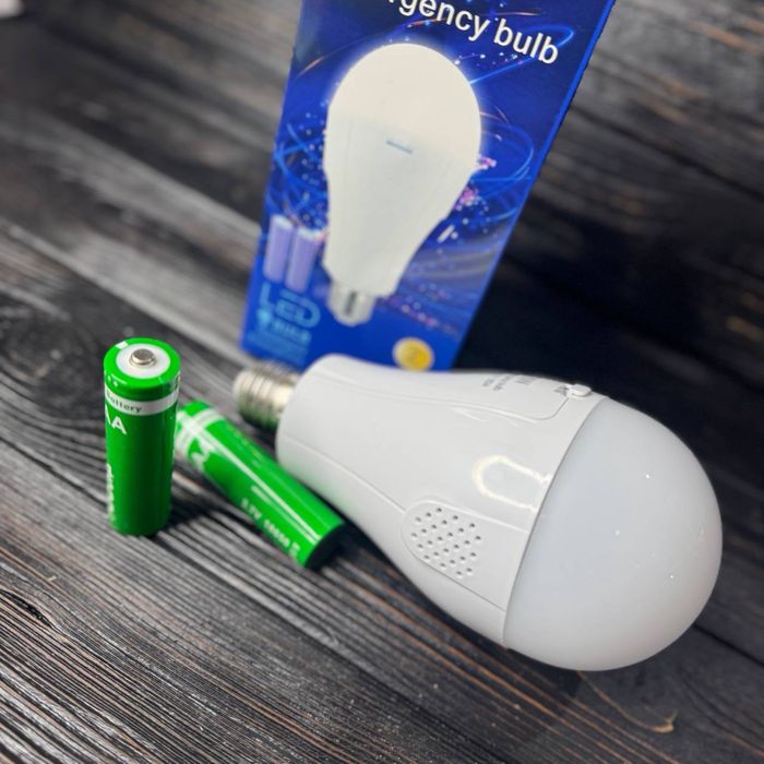 ‼️Акумуляторна лампочка  20W Led Аварійна , працює без світла ‼️