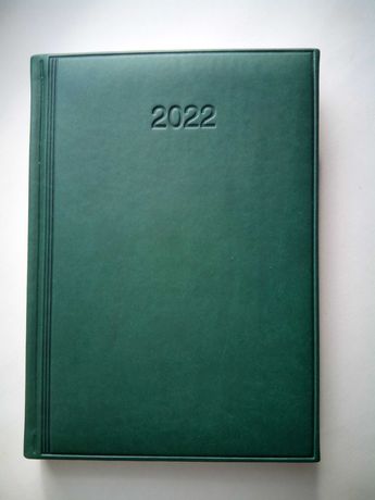 Еженедельник ( ежедневник дневник) BRUNNEN Бюро 2022 Torino зеленый
