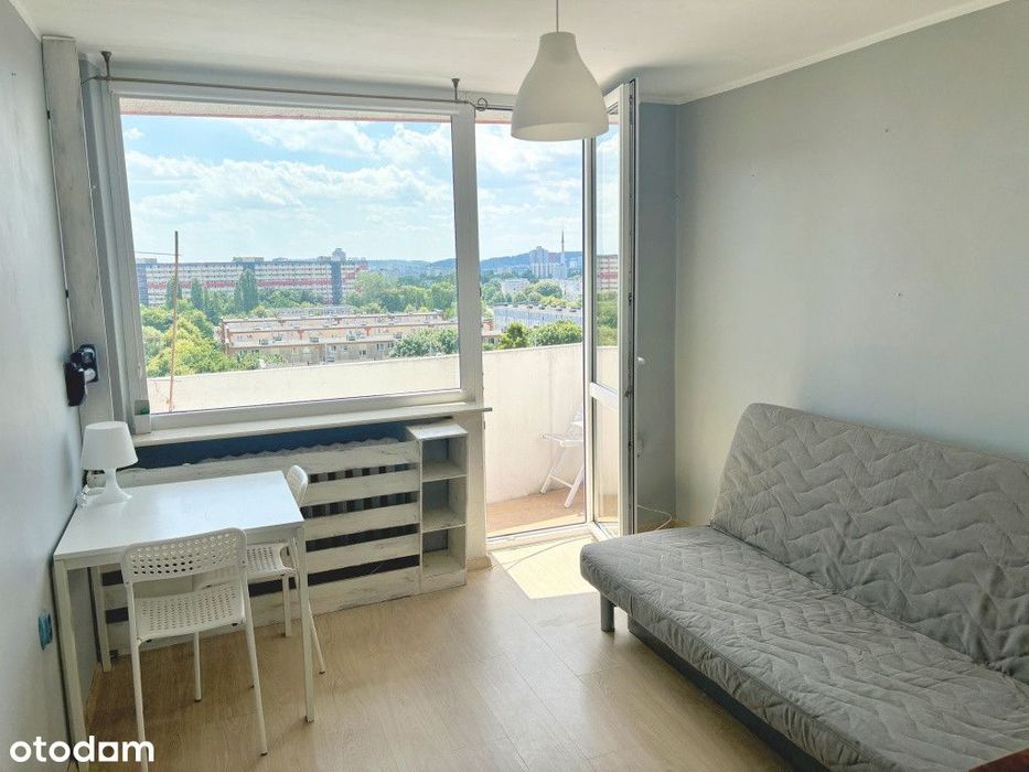 Kawalerka z balkonem-długoterminowo- niskie opłaty