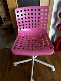 Cadeira secretaria rosa ikea