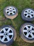 Felgi 5x112 16 cali  nowe zimowe opony audi a4 b6 7 octavia 205 60 r16