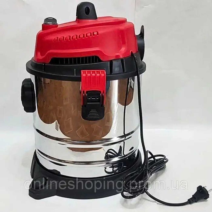 Будівельний промисловий пилосос 4в1 DOMOTEC MS-4411 строительный новый