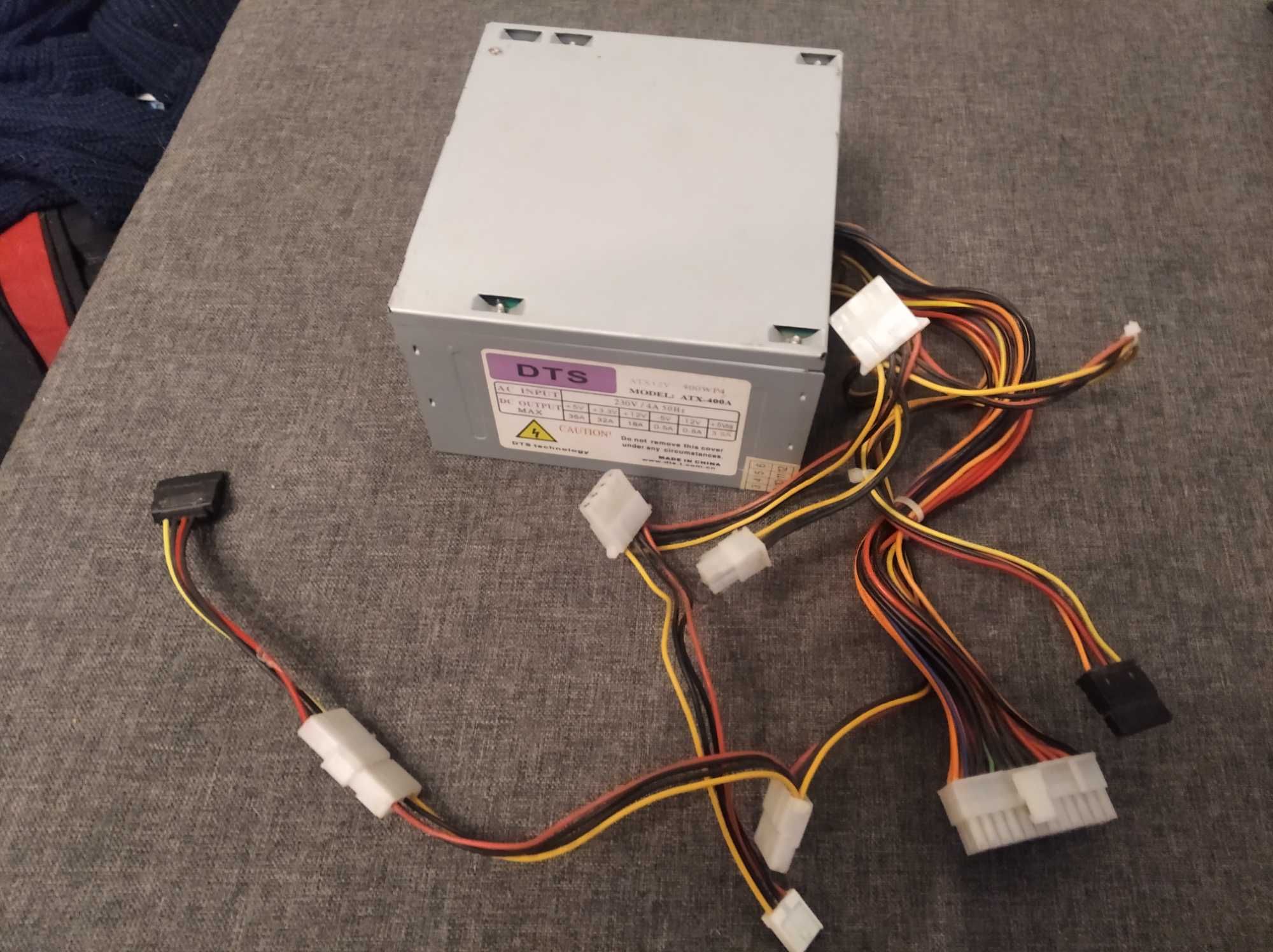 Блок питания DTS ATX-400A 400W 80