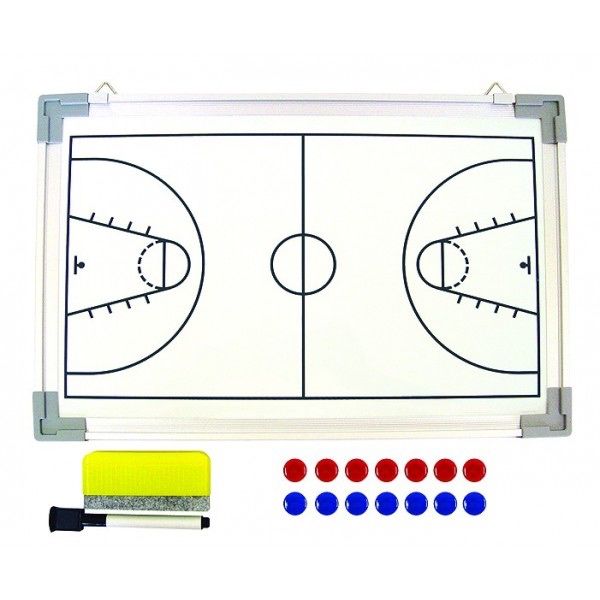 Quadro tático basquetebol (30 x 45 cm)