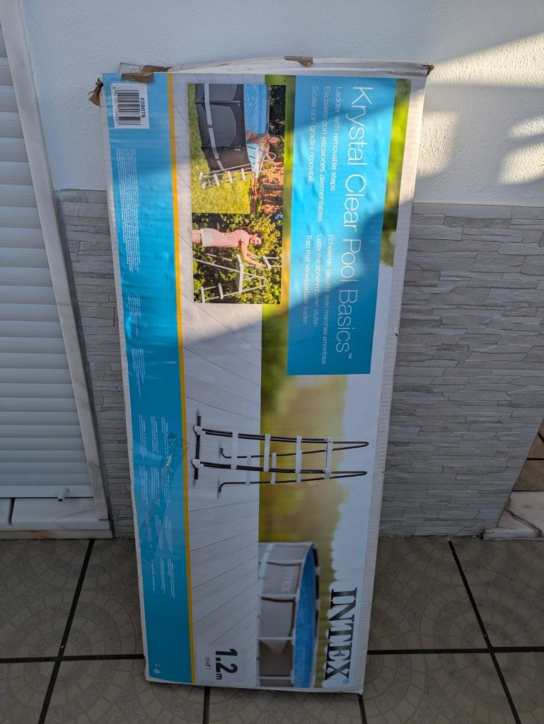 Escadas para piscina intex
