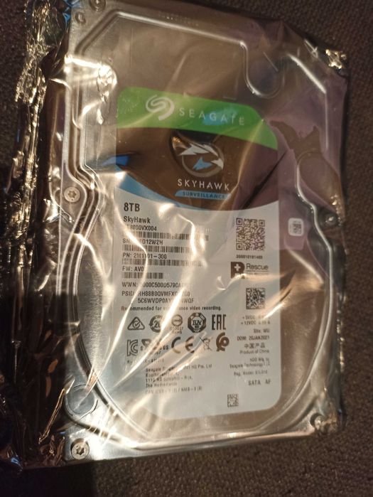 Жёсткий диск Seagate SkyHawk Surveillance 8тб