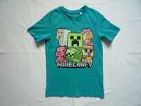 Mojang 122/128 T-shirt Koszulka na licencji Minecraft