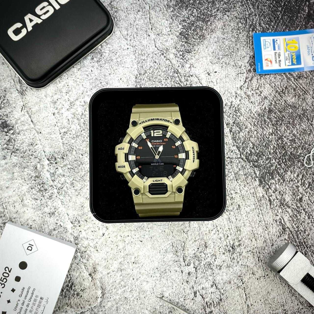 Casio HDC-700-3A3 кварцовий годинник 10 ATM з памʼяттю на номери