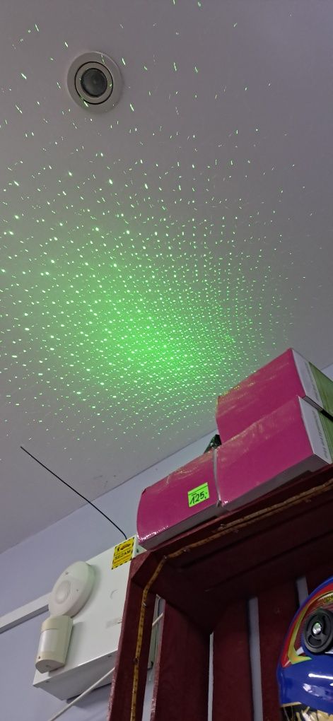 Projektor laser disco kropki pilot wielofunkcyjny