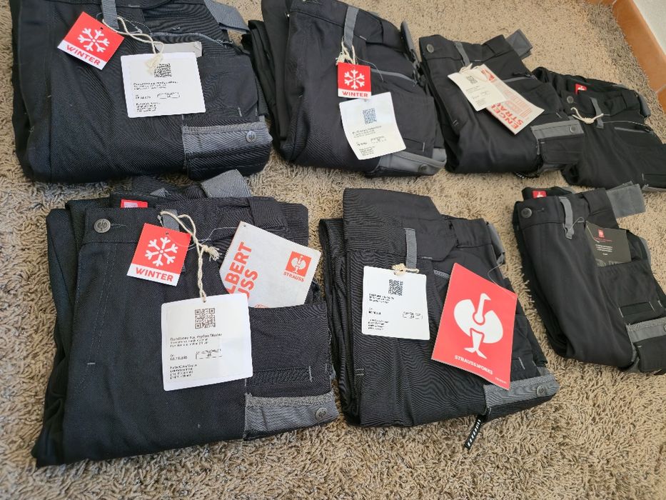 Spodnie robocze Strauss 48 50 zima lato