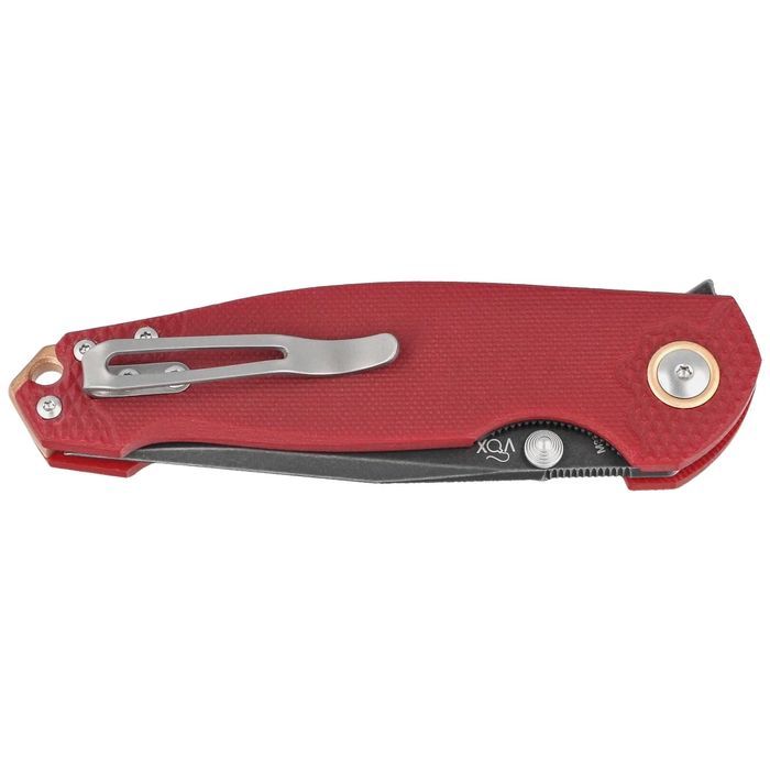 Nóż składany Viper Katla LE No 080/150 Red G10, Dark Stonewashed M390