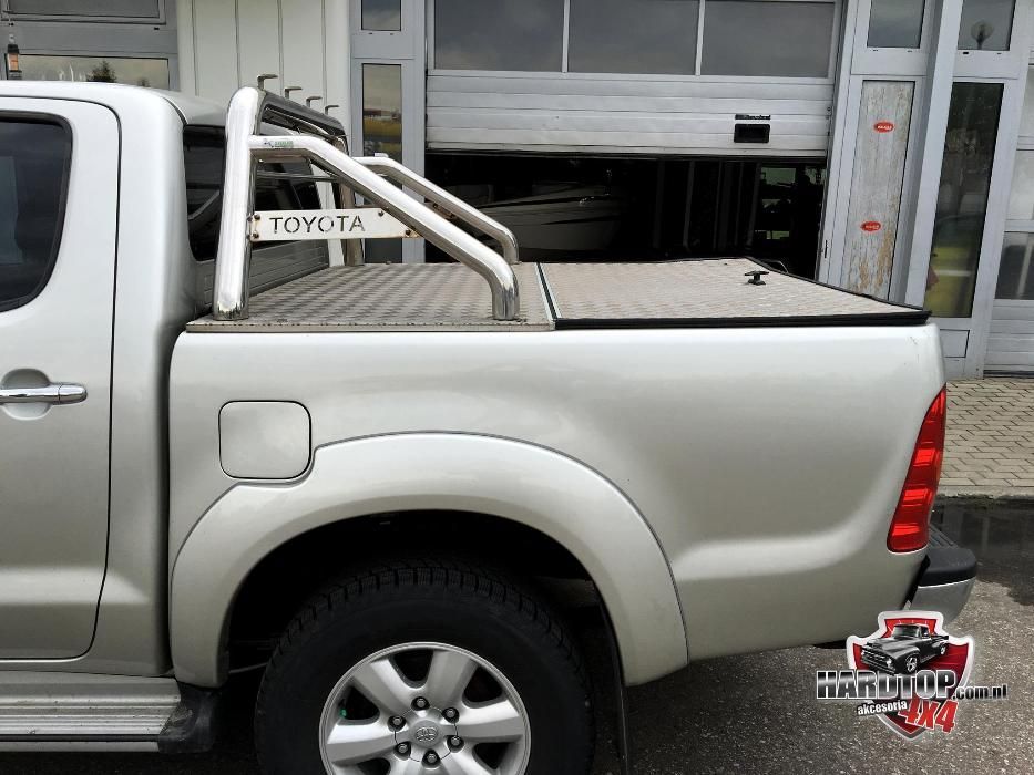 Rury na pakę, zabudowa, pokrywa, orurowanie Toyota Hilux