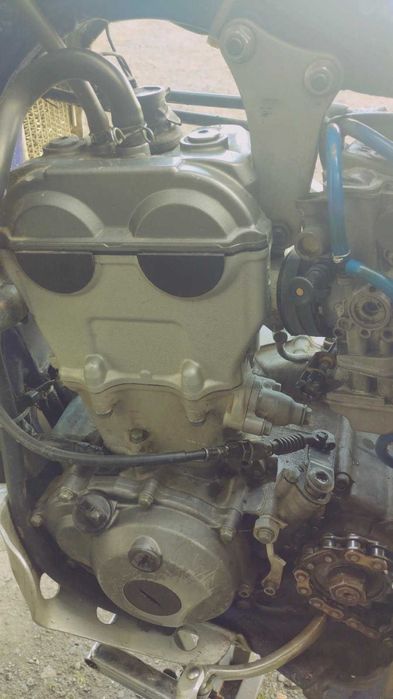 Yamaha 250 yzf cross po remoncie silnika