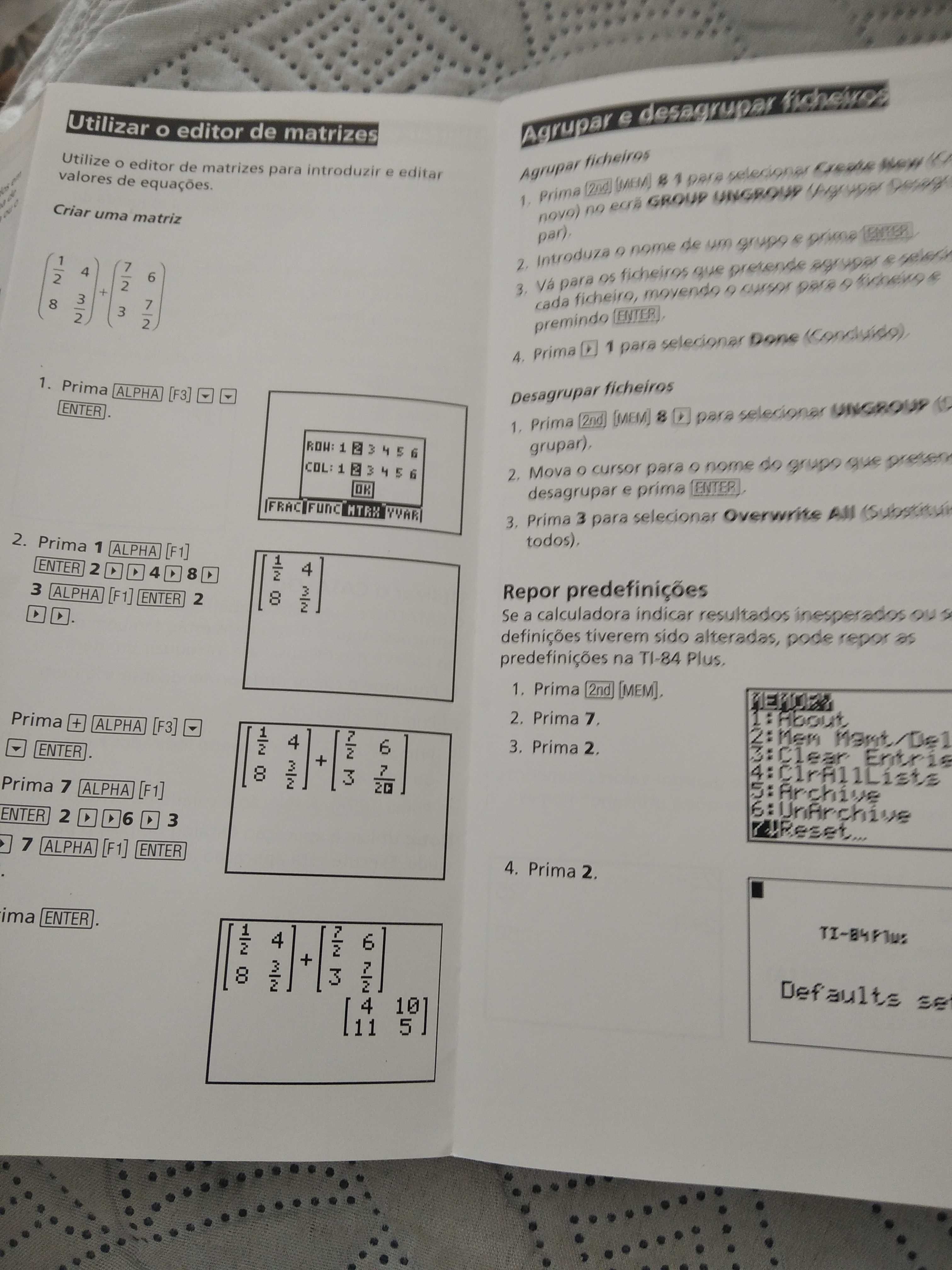 Calculadora gráfica da Texas Instruments
