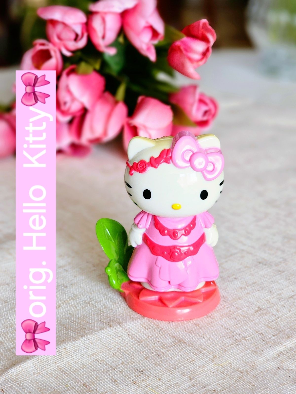 Hello Kitty lalka figurka dance tancerka tańczy ruchoma 7.5cm sanrio