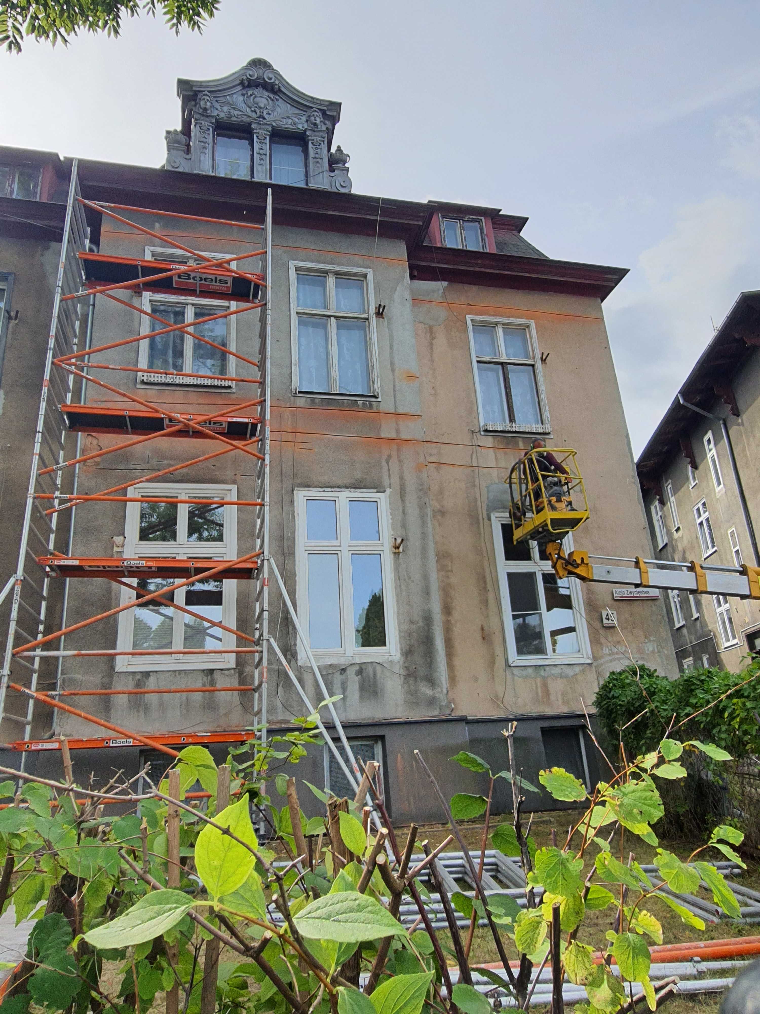 Naprawa murów, ankrowanie, szkody górnicze, darmowa wycena, elewacje