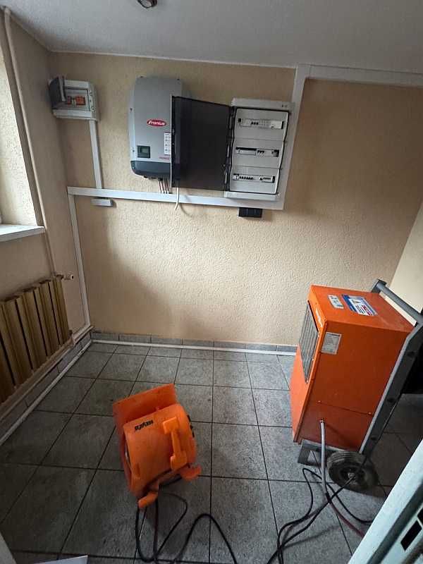 osuszanie budynków po zalaniu wynajem osuszacz powietrza bezgotówkowo