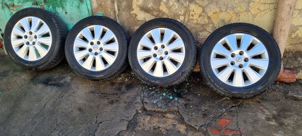 Alufelgi opony letnie 215/55/16 5x110 opel vectra c zafira meriva astr