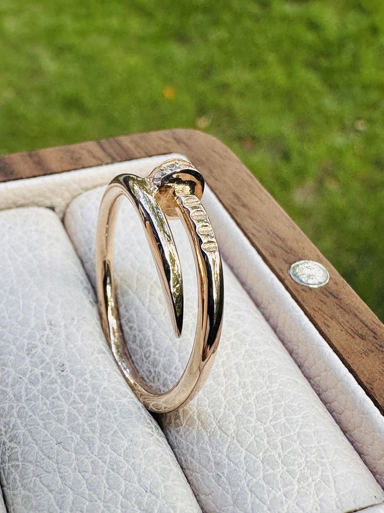 Кольцо гвоздь cartier  585