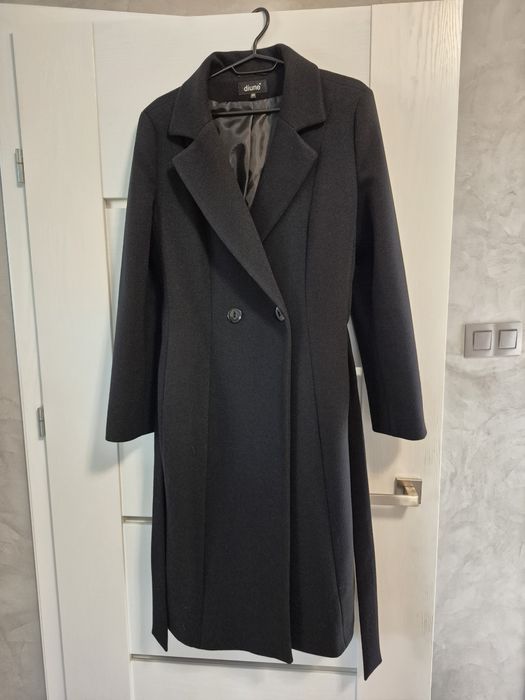Nowy płaszcz wełniany DIUNE rozm 38