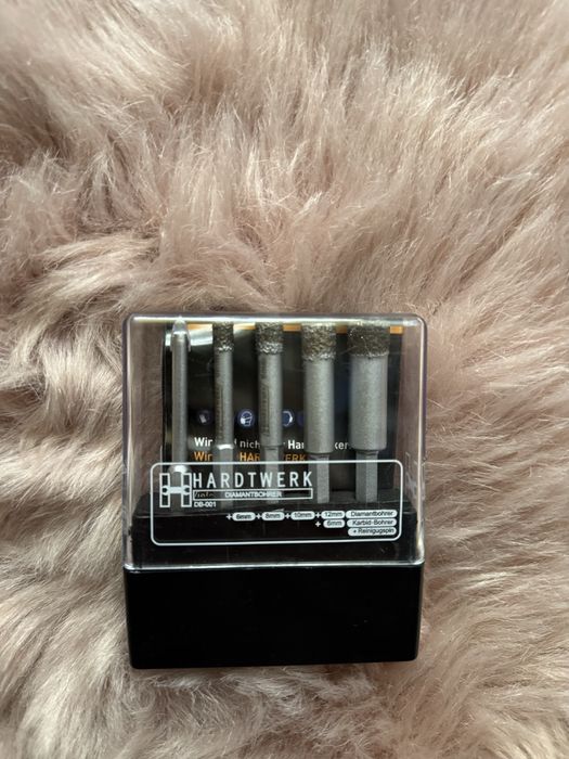 Zestaw wierteł diamentowych  (6 sztuk)