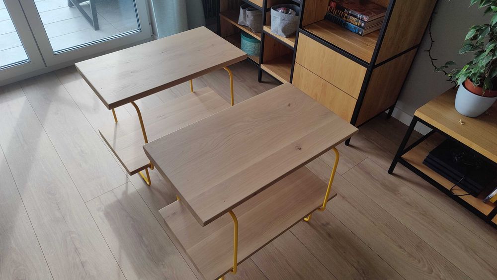 Stoliki kawowe dębowe